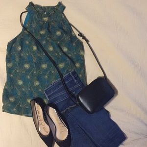 Liberty of London for Target ruffle neck top